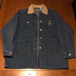 Soft denim jacket size large.
